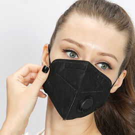 Mặt nạ chống bụi gấp nếp bảo vệ PM2.5 N95 Với bộ lọc van Không dệt